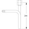 Pressure gauge siphon pipe Type 1322 stainless steel internal/external thread